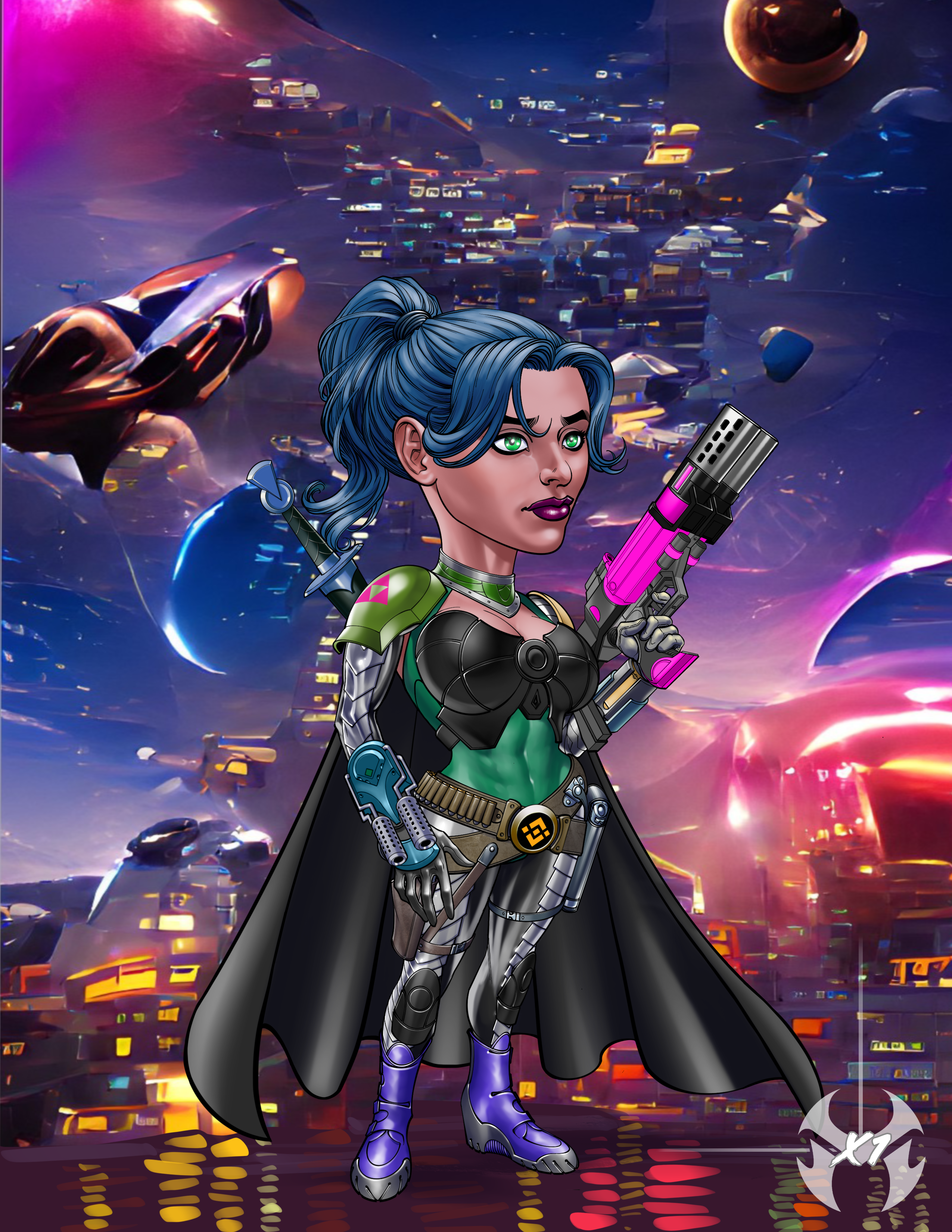 Meta Bounty Huntress #2981