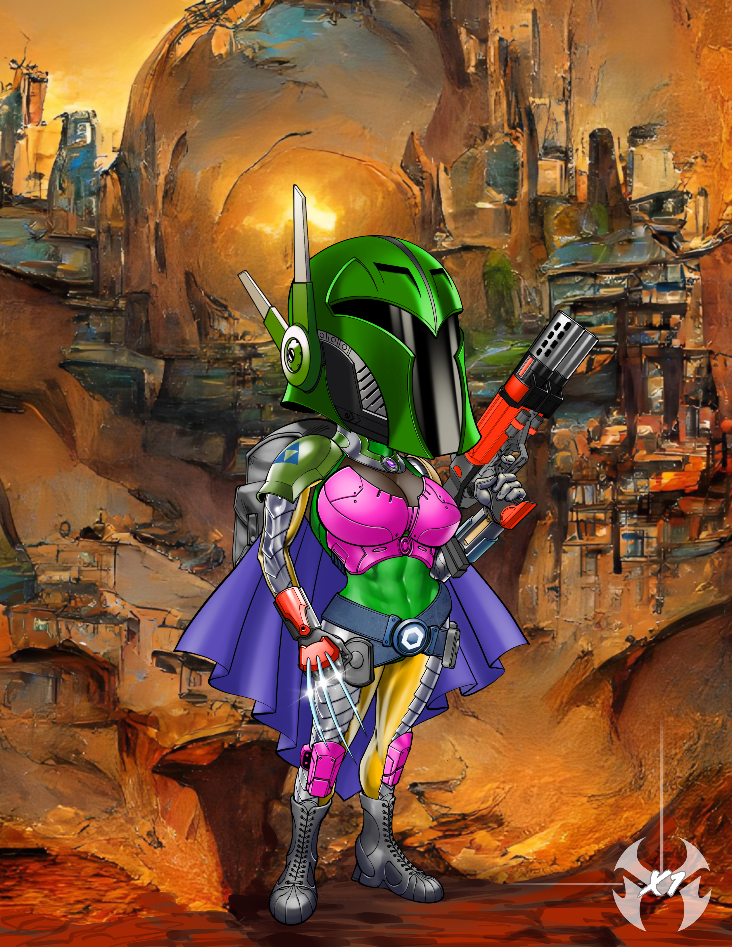 Meta Bounty Huntress #3321
