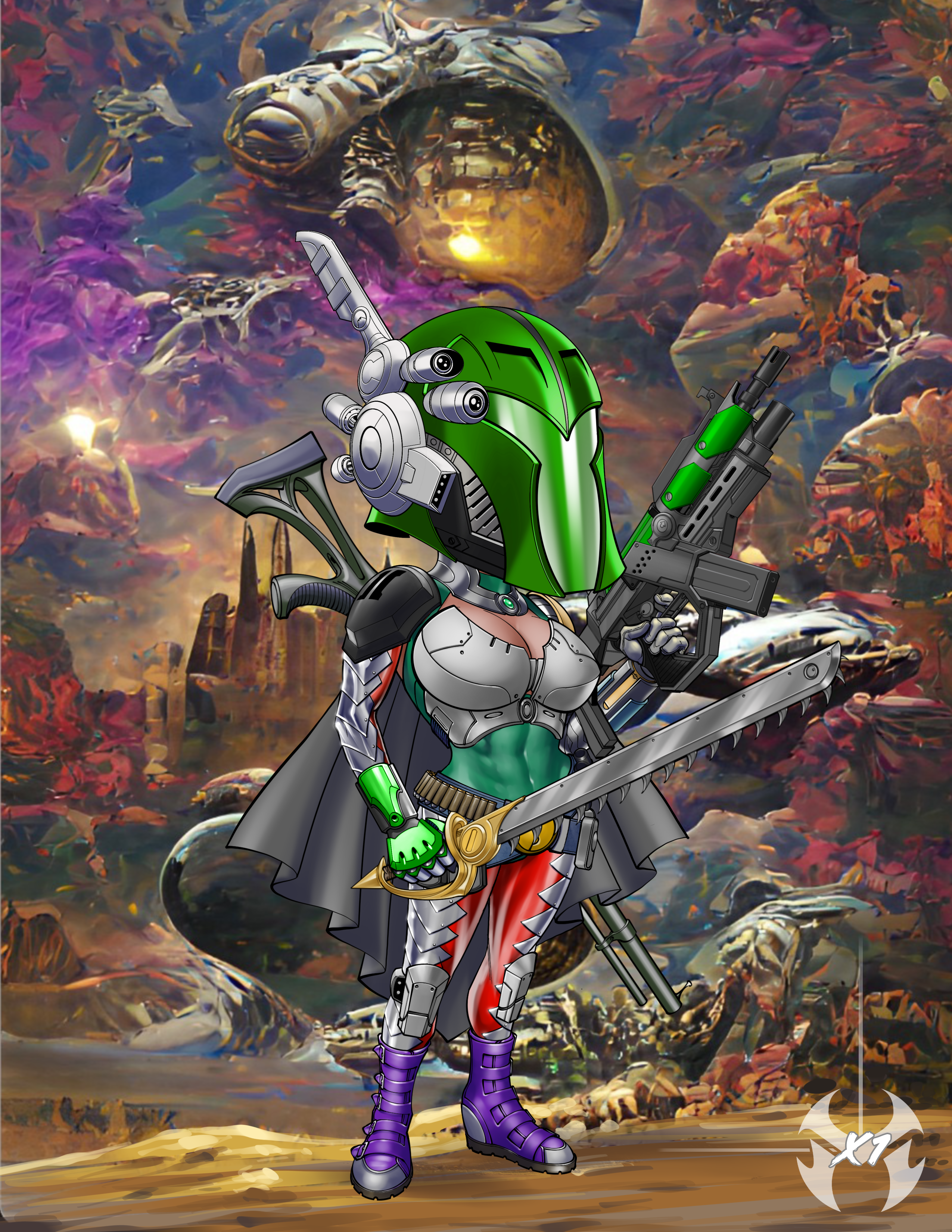Meta Bounty Huntress #3502