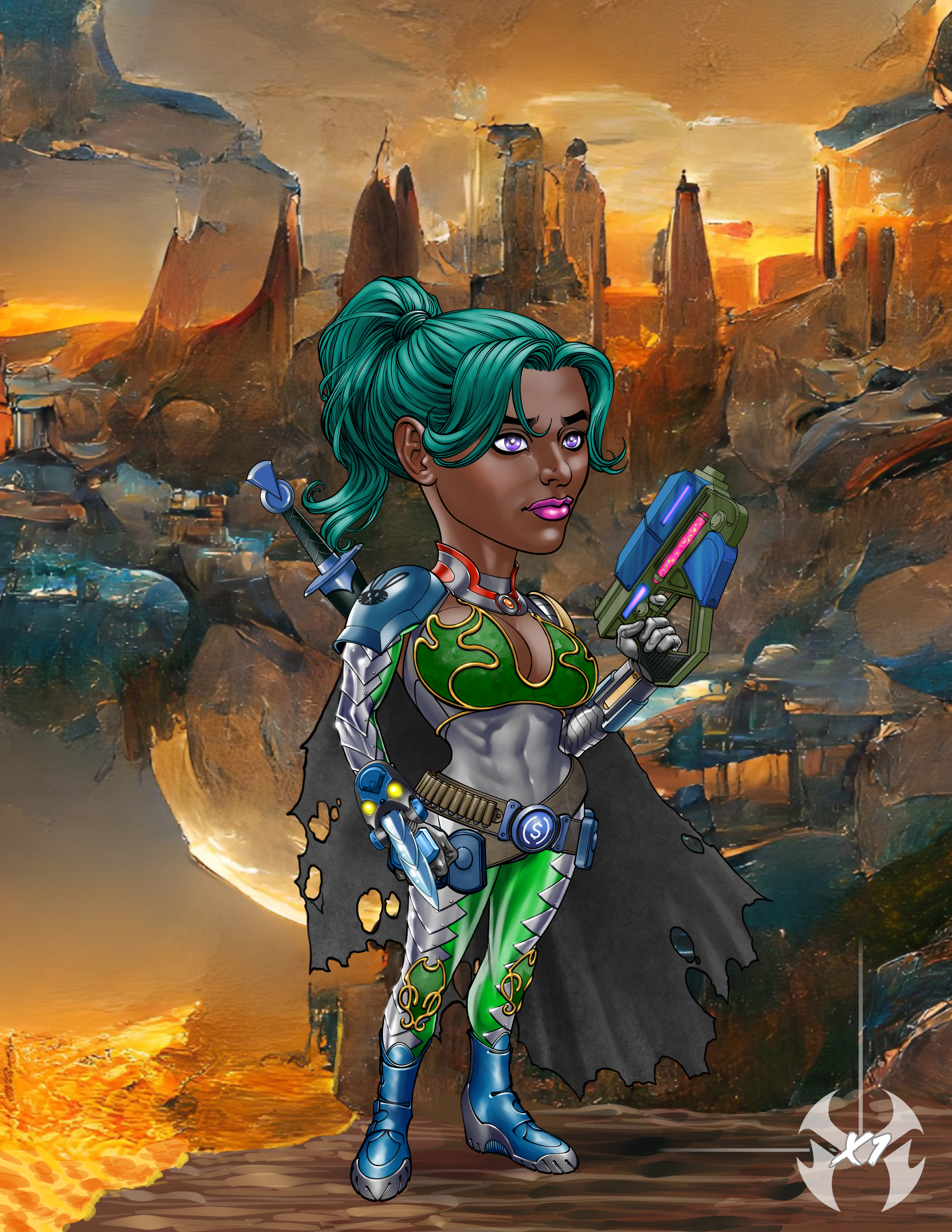Meta Bounty Huntress #7933