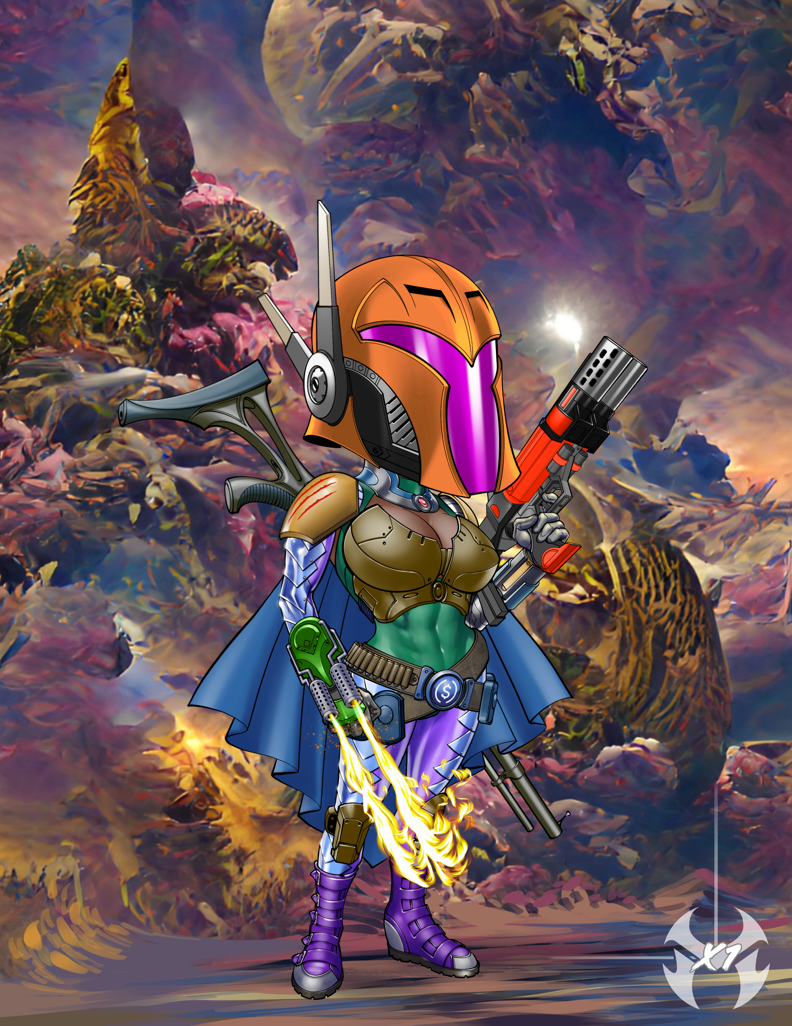 Meta Bounty Huntress #8607