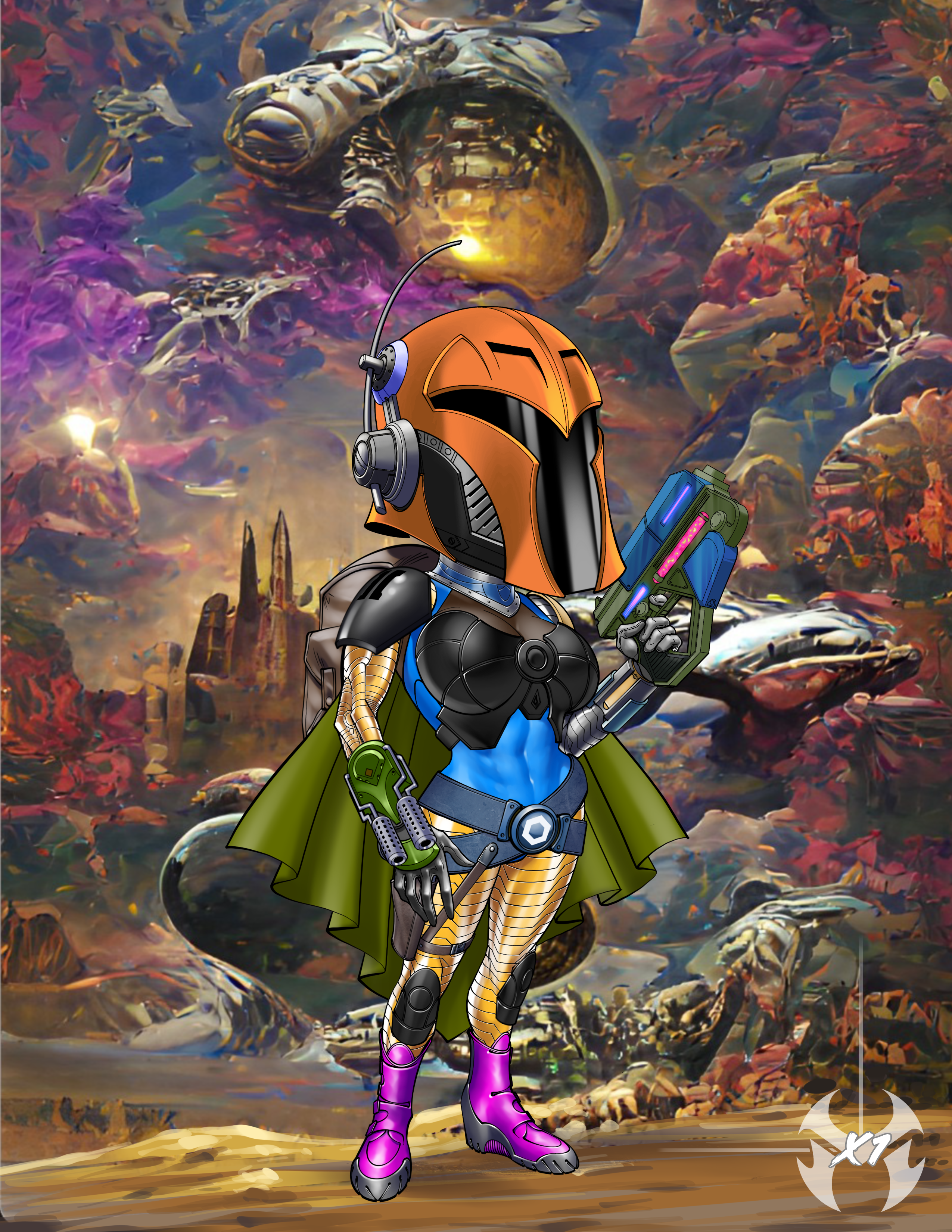 Meta Bounty Huntress #1068