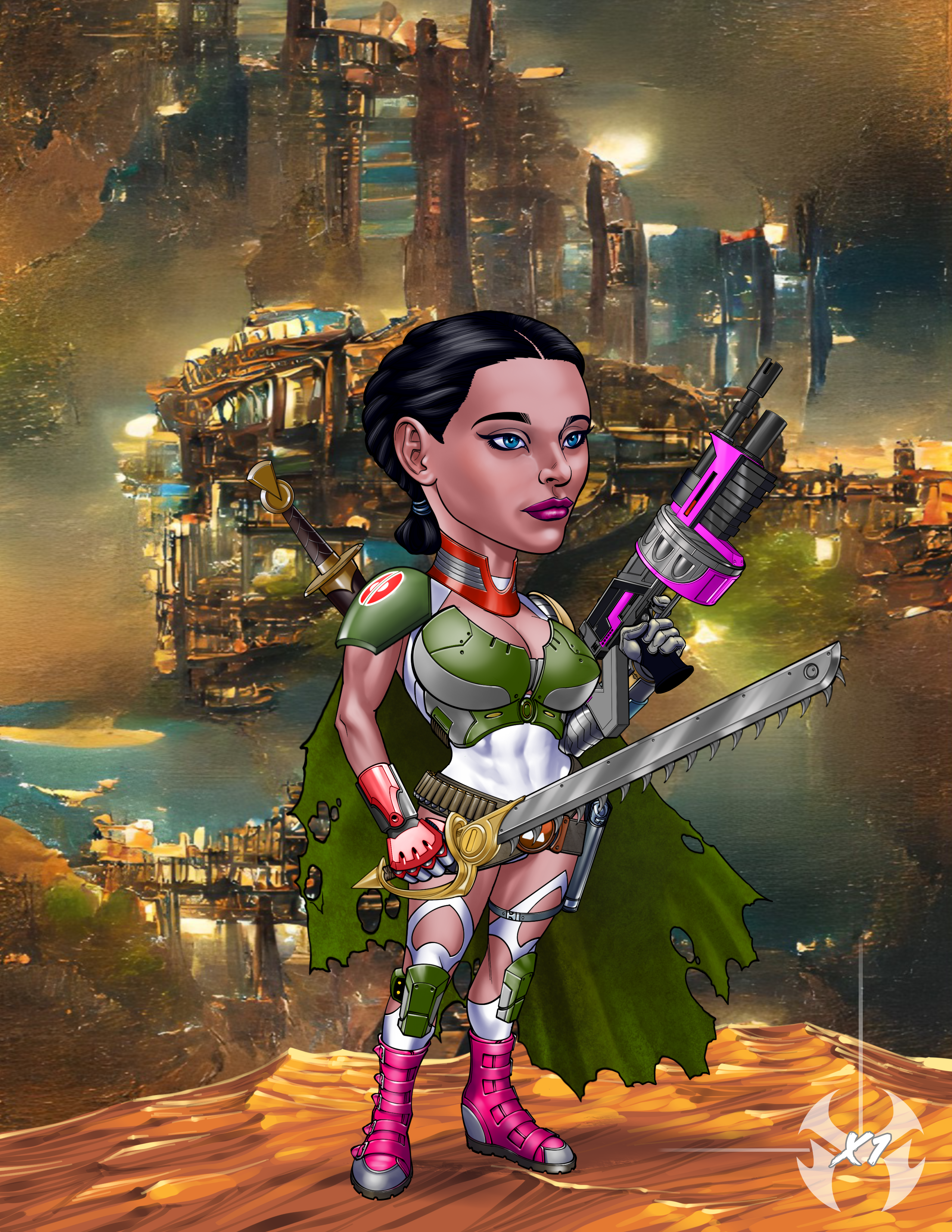Meta Bounty Huntress #1077