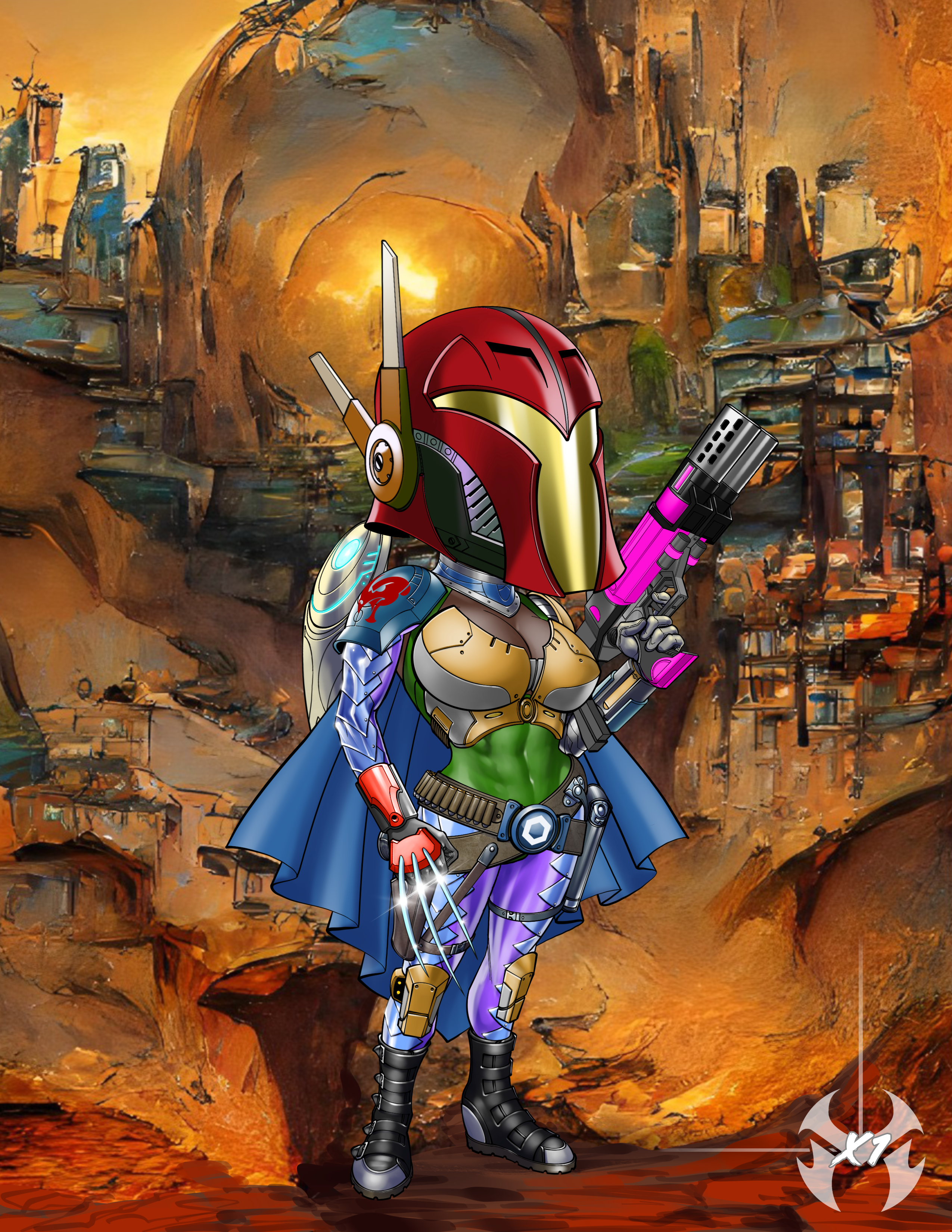 Meta Bounty Huntress #1961