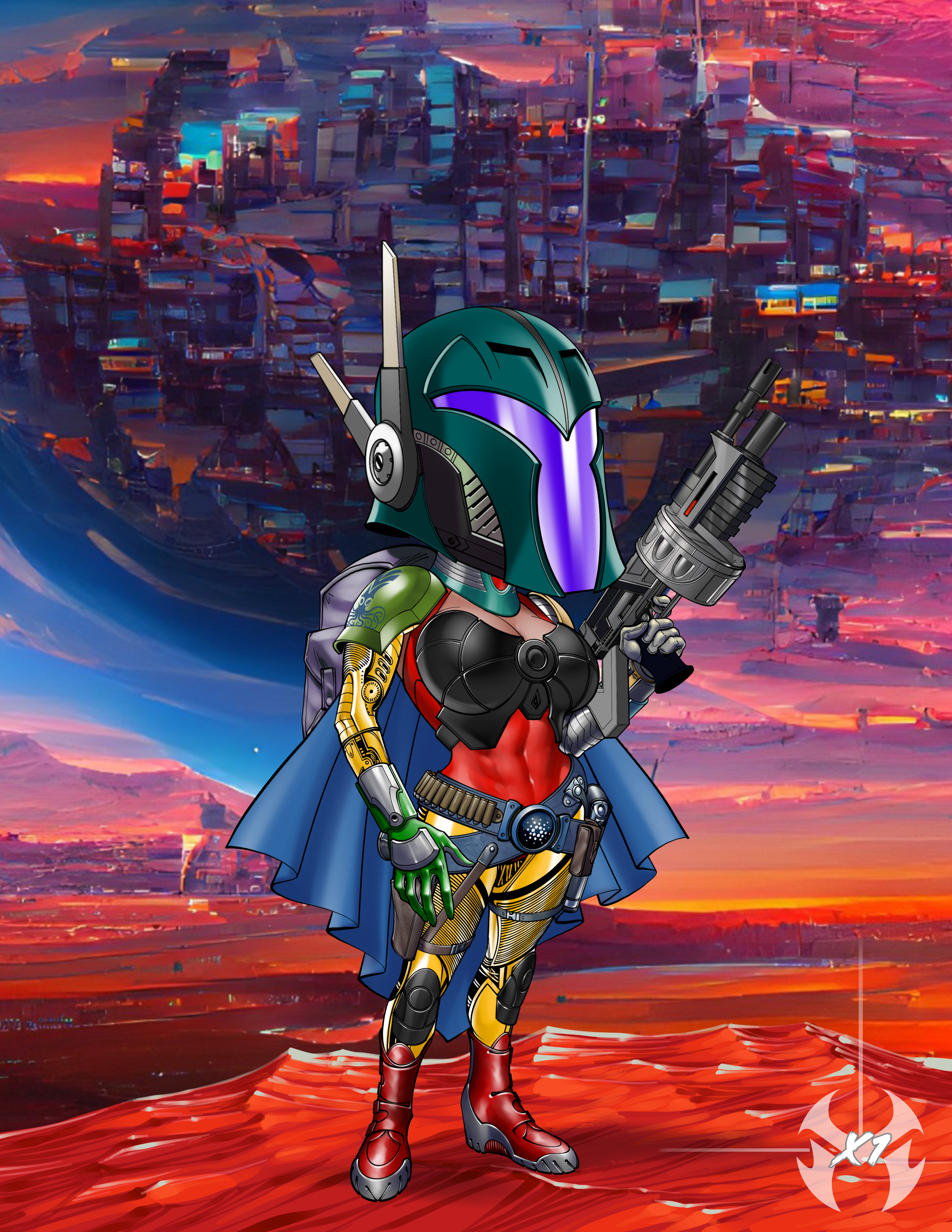 Meta Bounty Huntress #932